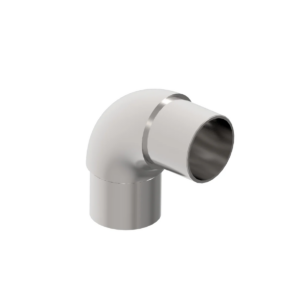 Coude arrondi 90° pour tube ∅42.4mm inox