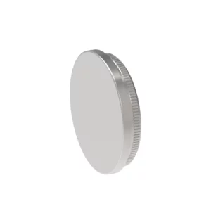 Embout plat pour tube ∅42.4mm inox