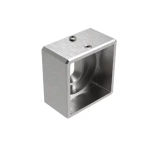 Fixation murale pour tube 40*40 inox 304