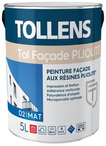 TOL FACADE PLIOLITE MAT  IMPRESSION ET FINITION
