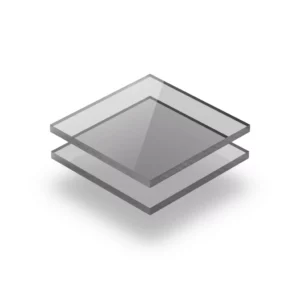 A partir de 179.99€TTC/M2 Verre Gris feuilleté 8.76mm bords polis sur mesure