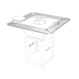 Tour pour braséros 640mm carré
