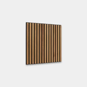 Chêne marron rustique, feutre noir 60*60