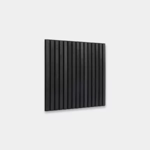 Frêne noir, feutre noir 60*60